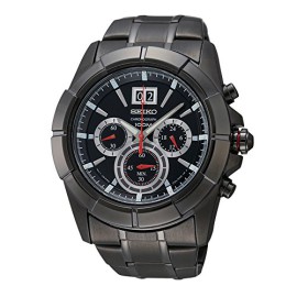 Chronograph Black Tone Stainless Steel Case and Bracelet Black Tone Dial Date Display Chronograph Black Tone Stainless Steel Case and Bracelet Black Tone Dial Date Display