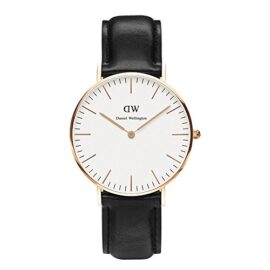 Daniel Wellington – 0508DW – Sheffield – Montre Mixte – Quartz Analogique – Cadran Rose – Bracelet Cuir Or rose Daniel Wellington – 0508DW – Sheffield – Montre Mixte – Quartz Analogique – Cadran Rose – Bracelet Cuir Or rose