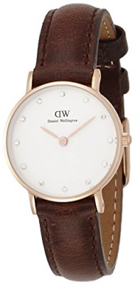 Daniel Wellington – 0903DW – Classy Bristol – Montre Femme – Quartz Analogique – Cadran Rose – Bracelet Cuir Marron Daniel Wellington – 0903DW – Classy Bristol – Montre Femme – Quartz Analogique – Cadran Rose – Bracelet Cuir Marron 2