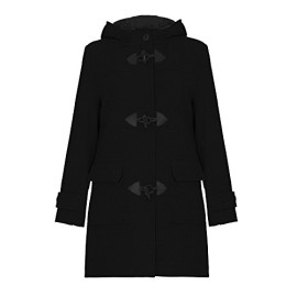 De La Creme – Hiver laine & Cachemire Capuche Duffle Manteau -Femme De La Creme – Hiver laine & Cachemire Capuche Duffle Manteau -Femme 2