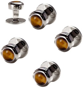 Denison-Boston-Boutons-de-col-Mtal-OEil-de-tigre-DS32TIG-0