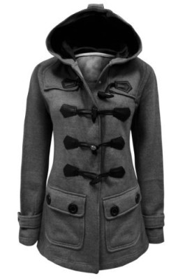 Envy Boutique – Veste Manteau Duffle Coat Trench Femme à Capuche Et Poches Envy Boutique – Veste Manteau Duffle Coat Trench Femme à Capuche Et Poches 2