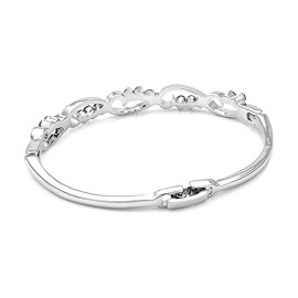 Glamorousky Bracelet Ondulé Avec Éléments Cristaux Austrian Argent (1546) Glamorousky Bracelet Ondulé Avec Éléments Cristaux Austrian Argent (1546) 4