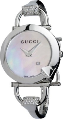 Gucci-Chiodo-YA122506-Mother-of-Pearl-Diamond-Watch-0