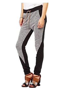 Hengsong-Femme-Occasionnel-Mlange-De-Coton-Pantalon-De-Sport-Pantalon-De-Danse-Confort-Maigre-JoggingSarouel-Dsinvolte-Pantalon-0-0