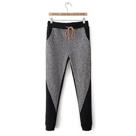 Hengsong-Femme-Occasionnel-Mlange-De-Coton-Pantalon-De-Sport-Pantalon-De-Danse-Confort-Maigre-JoggingSarouel-Dsinvolte-Pantalon-0-2