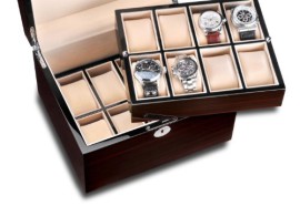 Hermann Jäckle J16B-MK Heidelberg Coffret de rangement pour 16 montres Ébène de Macassar Hermann Jäckle J16B-MK Heidelberg Coffret de rangement pour 16 montres Ébène de Macassar 3