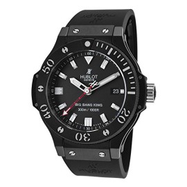 Hublot Big Bang King Black Magic Homme 43mm Bracelet Caoutchouc Noir Automatique Montre 312-CM-1120-RX Hublot Big Bang King Black Magic Homme 43mm Bracelet Caoutchouc Noir Automatique Montre 312-CM-1120-RX 2