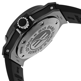 Hublot Big Bang King Black Magic Homme 43mm Bracelet Caoutchouc Noir Automatique Montre 312-CM-1120-RX Hublot Big Bang King Black Magic Homme 43mm Bracelet Caoutchouc Noir Automatique Montre 312-CM-1120-RX 6