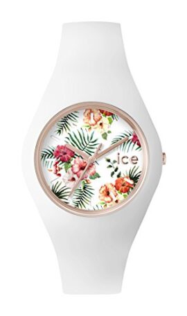 ICE-Watch – ICE.FL.LEG.U.S.15 – Ice Flower – Legend – Montre Femme – Quartz Analogique – Cadran Blanc – Bracelet Silicone Blanc ICE-Watch – ICE.FL.LEG.U.S.15 – Ice Flower – Legend – Montre Femme – Quartz Analogique – Cadran Blanc – Bracelet Silicone Blanc