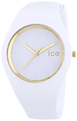 ICE-Watch – Montre femme – Quartz Analogique – ICE Glam – White – Unisex – Cadran Blanc – Bracelet Silicone Blanc – ICE.GL.WE.U.S.13 ICE-Watch – Montre femme – Quartz Analogique – ICE Glam – White – Unisex – Cadran Blanc – Bracelet Silicone Blanc – ICE.GL.WE.U.S.13