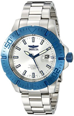 INVICTA-14051-Montre-Homme-Quartz-Analogique-aiguilles-luminescentes-Bracelet-Acier-Inoxydable-Argent-0