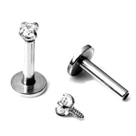 JSDDE-Set-2mm3mm4mm-CZ-Clair-Piercings-de-Lvre-Cartilage-Tragus-Lip-Ring-Earring-Stud-Monroe-Acier-Inoxy-Aiguille-12mm-16G-0-2