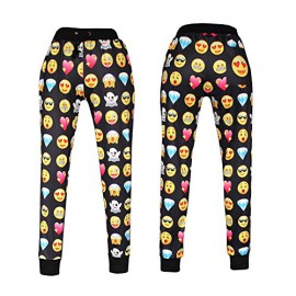 Janecrafts-Mode-col-rond-Emoji-Imprim–manches-longues-Hauts-Dcontracte-taille-coulisse-drle-Imprim-Sport-pantalon-de-jogging-hauts-et-bas-Survtements-Romper-0-1