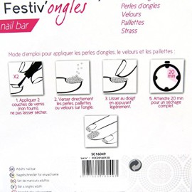 Les Trésors De Lily [L9216] – Coffret bar à ongles ‘Festiv’Ongles’ argenté rose violet noir Les Trésors De Lily [L9216] – Coffret bar à ongles ‘Festiv’Ongles’ argenté rose violet noir 3