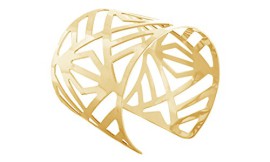 Lény & Roméo – Bracelet manchette – Métal – 6.2 cm – BRA4479-GOLD Lény & Roméo – Bracelet manchette – Métal – 6.2 cm – BRA4479-GOLD