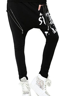 MAKIYO Casual Pantalons HIP-HOP Danse Jogging Pantalon de Sport pour les amateurs de Jazz Hip-Hop MAKIYO Casual Pantalons HIP-HOP Danse Jogging Pantalon de Sport pour les amateurs de Jazz Hip-Hop 5