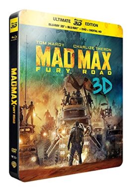 Mad max : fury road [Steelbook 3D – édition limitée] [SteelBook Ultimate Édition – Blu-ray 3D + Blu-ray + DVD + Copie digitale] Mad max : fury road [Steelbook 3D – édition limitée] [SteelBook Ultimate Édition – Blu-ray 3D + Blu-ray + DVD + Copie digitale]