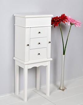 Maison-de-campagne-bijoux-armoire-tableau-daffichage-style-antique-commode-blancs-0-2