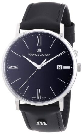 Maurice Lacroix – EL1087-SS001-310 – Montre Homme – Quartz Analogique – Bracelet Cuir Noir Maurice Lacroix – EL1087-SS001-310 – Montre Homme – Quartz Analogique – Bracelet Cuir Noir