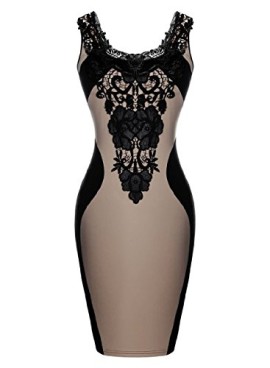 Mesdames-robe-sexy-robes-robe-de-courroie-extensible-robe-clubwear-partie-Frestlich-36-44-0-1