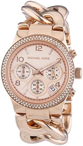 Michael Kors – MK3247 – Montre Femme – Quartz Chronographe – Chronomètre – Bracelet Acier Inoxydable Plaqué Or Rose Michael Kors – MK3247 – Montre Femme – Quartz Chronographe – Chronomètre – Bracelet Acier Inoxydable Plaqué Or Rose