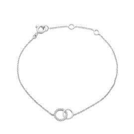 Miore – Bracelet extensible – Or blanc 9 cts – Diamant 0.08 cts – 18 cm – MY015B Miore – Bracelet extensible – Or blanc 9 cts – Diamant 0.08 cts – 18 cm – MY015B