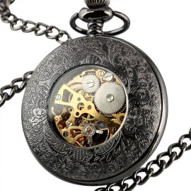 Montre ESS à goussets Mécanique Homme pendentif Poche Ancienne Gentleman avec chaîne Cadeau luxueux WP116-ESS Montre ESS à goussets Mécanique Homme pendentif Poche Ancienne Gentleman avec chaîne Cadeau luxueux WP116-ESS 4