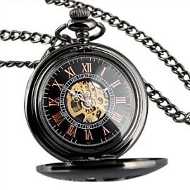 Montre ESS à goussets Mécanique Homme pendentif Poche Ancienne Gentleman avec chaîne Cadeau luxueux WP116-ESS Montre ESS à goussets Mécanique Homme pendentif Poche Ancienne Gentleman avec chaîne Cadeau luxueux WP116-ESS 5