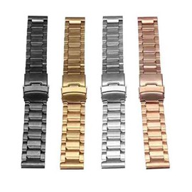 Pixnor 22mm Bracelet en acier inoxydable Watch Band montre bracelet avec boucle déployante Pixnor 22mm Bracelet en acier inoxydable Watch Band montre bracelet avec boucle déployante 4