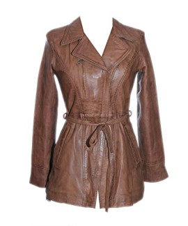 Olivia-Tan-cire-pour-femme-en-cuir-dagneau-Smart-Manteau-Trench-Casual-Veste-0-0