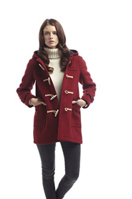 Original-Montgomery-Soho-Elegance-Duffle-Coat-Femme-Rouge-Bordeaux-0-0