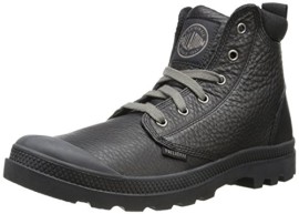 Palladium  PAMPA HI CUFF LEA~BLACK/METAL~M, Bottines avec doublure intérieure homme Palladium  PAMPA HI CUFF LEA~BLACK/METAL~M, Bottines avec doublure intérieure homme 2