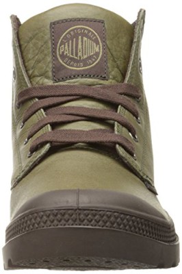 Palladium PAMPA HI CUFF LEA~OLIVE DRAB/CHOCOLATE~M, Bottines avec doublure intérieure homme Palladium PAMPA HI CUFF LEA~OLIVE DRAB/CHOCOLATE~M, Bottines avec doublure intérieure homme 5