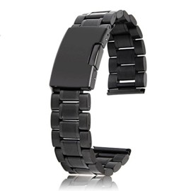 Pixnor 20mm inox solides liens Bracelet Watch Band sangle extrémité droite avec 2pcs Watch Pins Spring Bars Pixnor 20mm inox solides liens Bracelet Watch Band sangle extrémité droite avec 2pcs Watch Pins Spring Bars 2