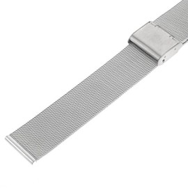 Pixnor 20mm réglable inox ultra-mince Mesh Band bracelet (argent) Pixnor 20mm réglable inox ultra-mince Mesh Band bracelet (argent) 4