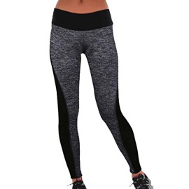 QIYUNZ-Femmes-Noires-Gris-Patchwork-Physique-Leggings-Mince-Yoga-Fonctionnement-Des-Pantalons-De-Yoga-Sportif-0