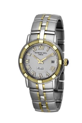 Raymond-Weil-9540-STG-00308-Montre-Homme-Quartz-Analogique-Cadran-Blanc-Bracelet-Acier-Multicolore-0