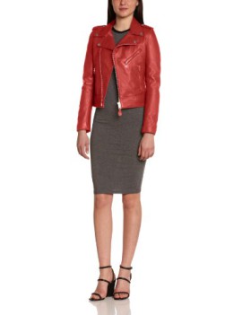 Schott-Nyc-1601D-Veste-en-cuir-Manches-longues-Femme-0