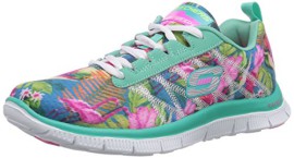 Skechers Flex Appeal Floral Bloom, Chaussures de sports en salle femme Skechers Flex Appeal Floral Bloom, Chaussures de sports en salle femme