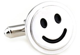 Smiley Boutons de manchette en argent avec coffret cadeau Boutons de manchette en forme d’étoile Smiley Boutons de manchette en argent avec coffret cadeau Boutons de manchette en forme d’étoile 2