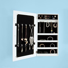 SoBuy-FRG77-W-Armoire–bijoux-murale-avec-miroir-Organisateur-de-vernis–ongles-porte-colliers-bracelets-lunettes-0-4