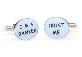 Teroon – 609003 – Boutons de manchette fantaisie Mixte – « Trust me, I’m a banker » – Laiton Teroon – 609003 – Boutons de manchette fantaisie Mixte – « Trust me, I’m a banker » – Laiton 3