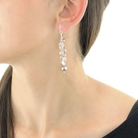 Tuscany-Silver-Boucles-dOreilles-Pendantes-fantaisie-Femme-Argent-32-Gr-Perle-Cristal-0-3