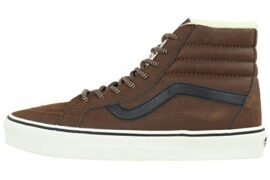 VANS Sk8-Hi Reissure Sneaker brown leather padded ZA0EU2 VANS Sk8-Hi Reissure Sneaker brown leather padded ZA0EU2 3