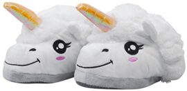 VENKON – Chaudes Pantoufles en Peluche dans le Design Licorne Fabuleux – Taille Unique Adulte VENKON – Chaudes Pantoufles en Peluche dans le Design Licorne Fabuleux – Taille Unique Adulte