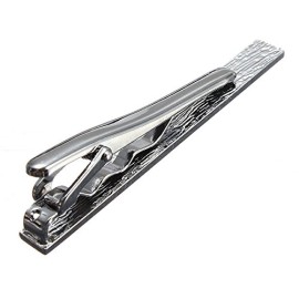 Winomo Cravate Clip Bar argent cambrée, cravate Pin cravate fermoir Winomo Cravate Clip Bar argent cambrée, cravate Pin cravate fermoir