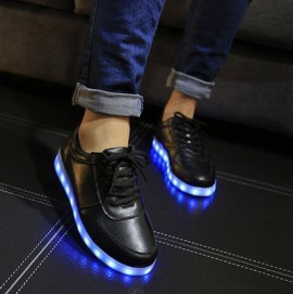 3STEAM-7-couleurs-de-recharge-USB-LED-clairs-Couple-lumineux-Souliers-simple-Sneakers-pour-Unisex-Hommes-Femmes-noir-0-2