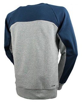 Adidas sweat-shirt essentials lin crew pull bleu/gris Adidas sweat-shirt essentials lin crew pull bleu/gris 4