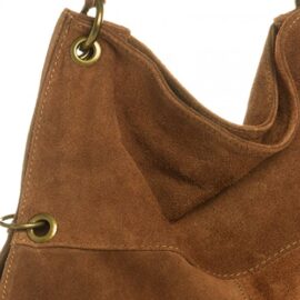 CASPAR TL757 Sac à main femme en véritable daim CASPAR TL757 Sac à main femme en véritable daim 6